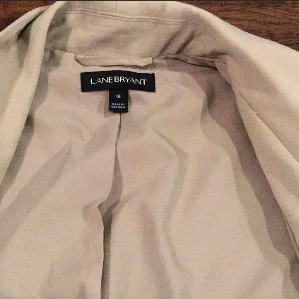 Lane Bryant Khaki Blazer - Picture 3 of 5